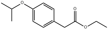 Benzeneacetic acid, 4-(1-methylethoxy)-, ethyl ester Structure