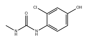 Urea, N-(2-chloro-4-hydroxyphenyl)-N'-methyl- Structure