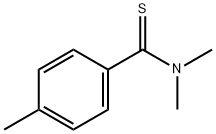 Benzenecarbothioamide, N,N,4-trimethyl- Structure