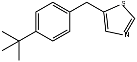 5-[(4-tert-butylphenyl)methyl]-1,3-thiazole Structure