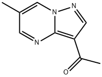 1-(6-methylpyrazolo[1,5-a]pyrimidin-3-yl)ethan-1-one 구조식 이미지