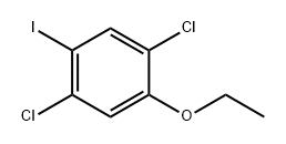 1,4-Dichloro-2-ethoxy-5-iodobenzene Structure