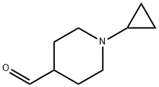 1-Cyclopropyl-4-piperidinecarboxaldehyde Structure