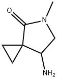 7-amino-5-methyl-5-azaspiro[2.4]heptan-4-one Structure