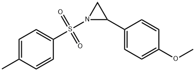 Aziridine, 2-(4-methoxyphenyl)-1-[(4-methylphenyl)sulfonyl]- Structure