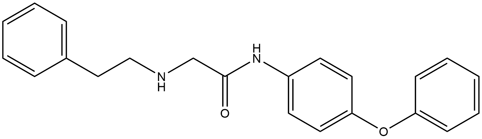 2-(phenethylamino)-N-(4-phenoxyphenyl)acetamide Structure