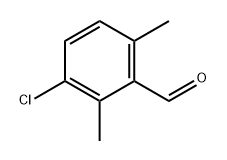 Benzaldehyde, 3-chloro-2,6-dimethyl- Structure