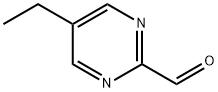 2-Pyrimidinecarboxaldehyde, 5-ethyl- Structure