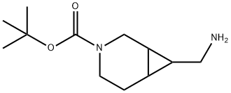 tert-butyl 7-(aminomethyl)-3-azabicyclo[4.1.0]heptane-3-car boxylate Structure