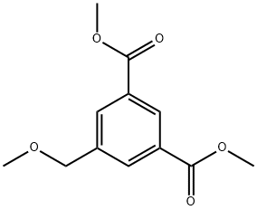 1,3-Benzenedicarboxylic acid, 5-(methoxymethyl)-, 1,3-dimethyl ester 구조식 이미지