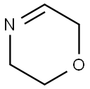2H-1,4-Oxazine, 3,6-dihydro- 구조식 이미지