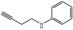 Benzenamine, N-?3-?butyn-?1-?yl- Structure