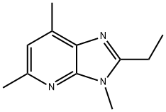 2-Ethyl-3,5,7-trimethyl-3H-imidazo[4,5-b]pyridine Structure