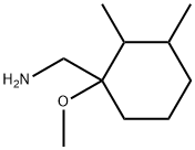 Cyclohexanemethanamine, 1-methoxy-2,3-dimethyl- Structure