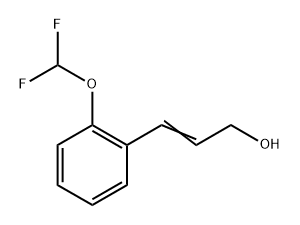 3-(2-(Difluoromethoxy)phenyl)prop-2-en-1-ol Structure