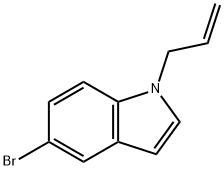 1H-Indole, 5-bromo-1-(2-propen-1-yl)- Structure