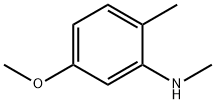 Benzenamine, 5-methoxy-N,2-dimethyl- Structure