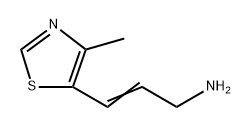 3-(4-Methylthiazol-5-yl)prop-2-en-1-amine Structure