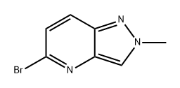 2H-Pyrazolo[4,3-b]pyridine, 5-bromo-2-methyl- Structure