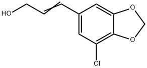 2-Propen-1-ol, 3-(7-chloro-1,3-benzodioxol-5-yl)- Structure