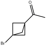 Ethanone, 1-(3-bromobicyclo[1.1.1]pent-1-yl)- Structure