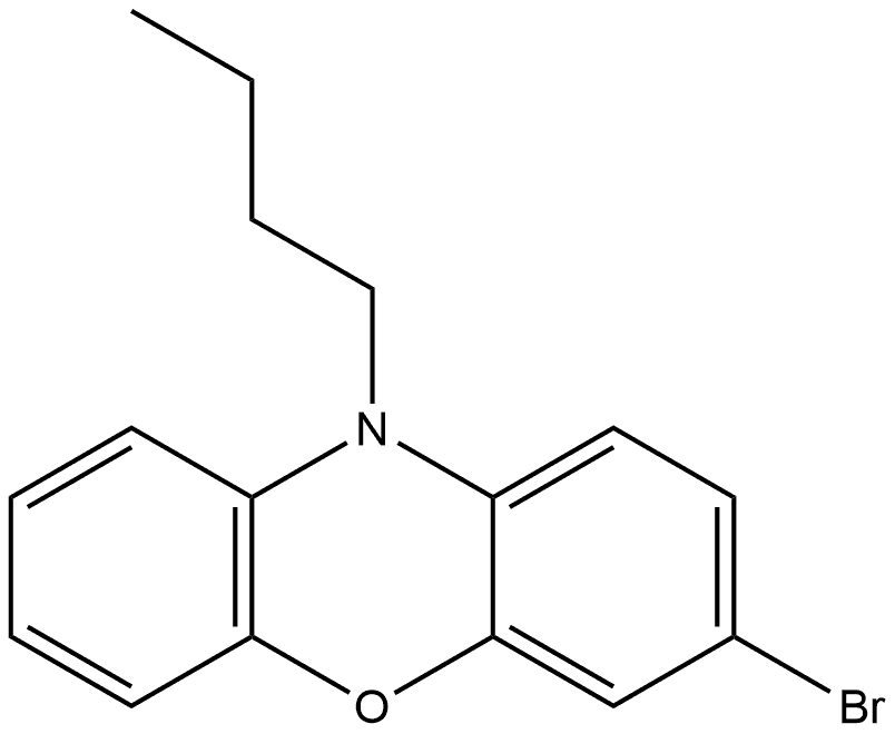 3-Bromo-10-butyl-10H-phenoxazine Structure