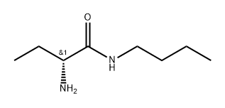 (R)-2-Amino-N-butylbutanamide Structure