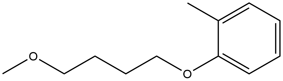 1-(4-Methoxybutoxy)-2-methylbenzene Structure