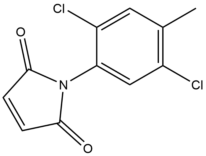 1-(2,5-Dichloro-4-methylphenyl)-1H-pyrrole-2,5-dione Structure