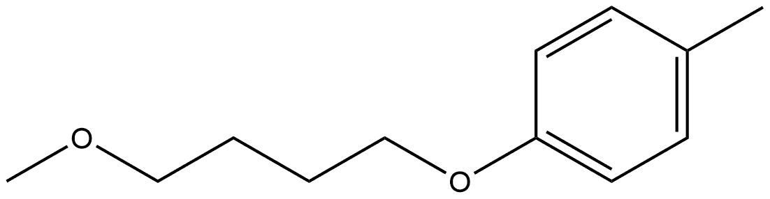 1-(4-Methoxybutoxy)-4-methylbenzene Structure