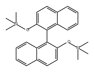 1,1'-Binaphthalene, 2,2'-bis[(trimethylsilyl)oxy]- 구조식 이미지