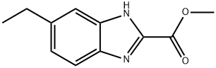 Methyl 6-ethyl-1H-benzo[d]imidazole-2-carboxylate Structure