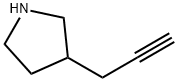 3-(Prop-2-yn-1-yl)pyrrolidine Structure