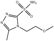 4-(2-methoxyethyl)-5-methyl-4H-1,2,4-triazole-3-su lfonamide Structure