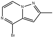 Pyrazolo[1,5-a]pyrazine, 4-bromo-2-methyl- Structure