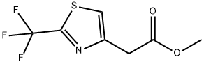 4-Thiazoleacetic acid, 2-(trifluoromethyl)-, methyl ester Structure