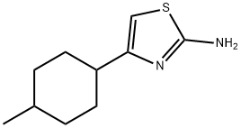 2-Thiazolamine, 4-(4-methylcyclohexyl)- 구조식 이미지