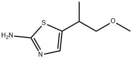 5-(1-methoxypropan-2-yl)-1,3-thiazol-2-amine 구조식 이미지