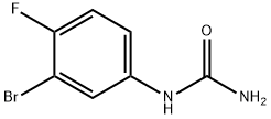 3-Bromo-4-fluorophenylurea 구조식 이미지