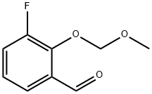 3-fluoro-2-(methoxymethoxy)benzaldehyde Structure