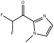 2,2-difluoro-1-(1-methyl-1H-imidazol-2-yl)ethan-1- one 구조식 이미지