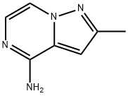 Pyrazolo[1,5-a]pyrazin-4-amine, 2-methyl- 구조식 이미지