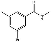 3-Bromo-N,5-dimethylbenzamide Structure