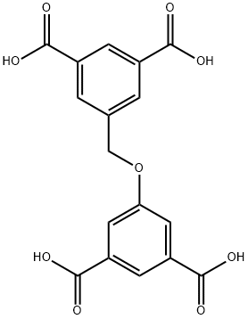 5-((3,5-dicarboxybenzyl)oxy)isophthalic acid Structure