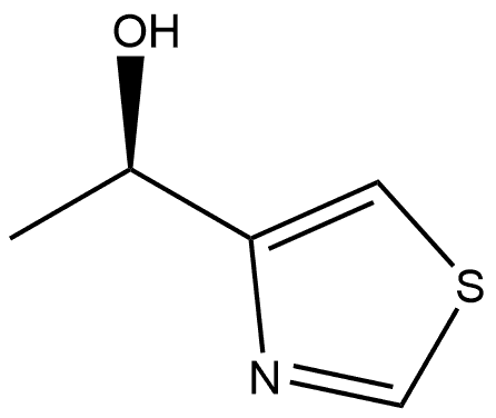 (1R)-1-(1,3-thiazol-4-yl)ethan-1-ol hydrochloride Structure