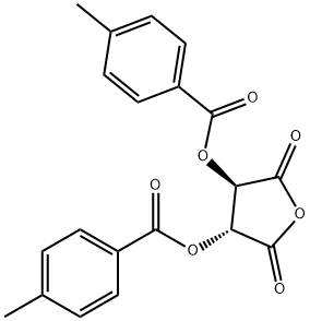 Benzoic acid, 4-methyl-, tetrahydro-2,5-dioxo-3,4-furandiyl ester, trans- (9CI) Structure