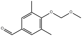 4-(Methoxymethoxy)-3,5-dimethylbenzaldehyde Structure