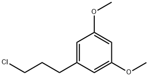 3,5-Dimethoxy(3-chloropropyl)benzene Structure