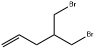 1-Pentene, 5-bromo-4-(bromomethyl)- Structure