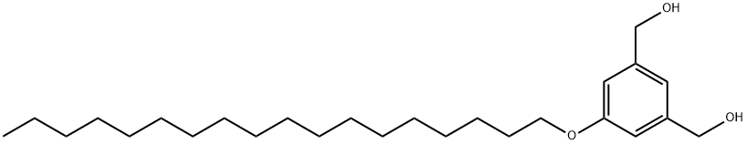 1,3-Benzenedimethanol, 5-(octadecyloxy)- Structure